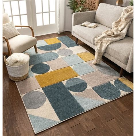 wayfair geometric rug|large contemporary area rugs geometric.